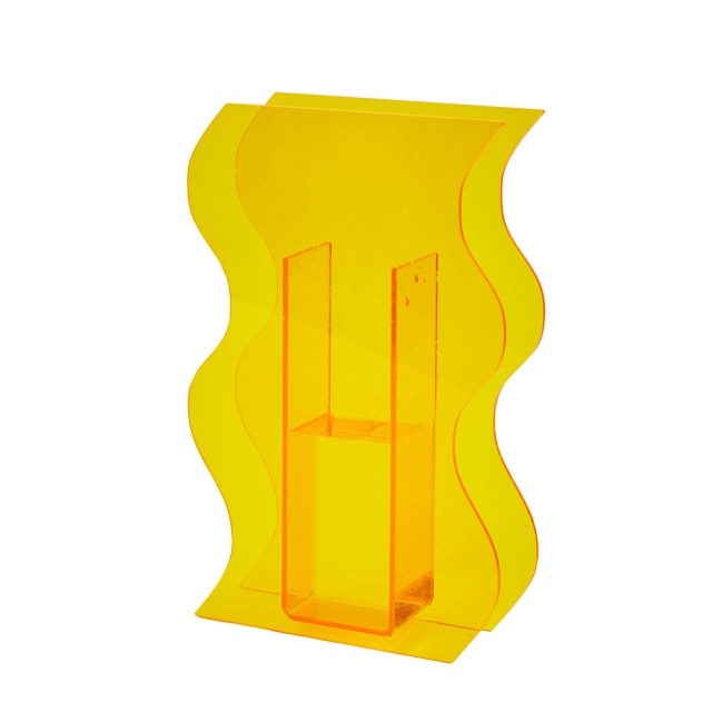 Colorful Modern Acrylic Arch Vase