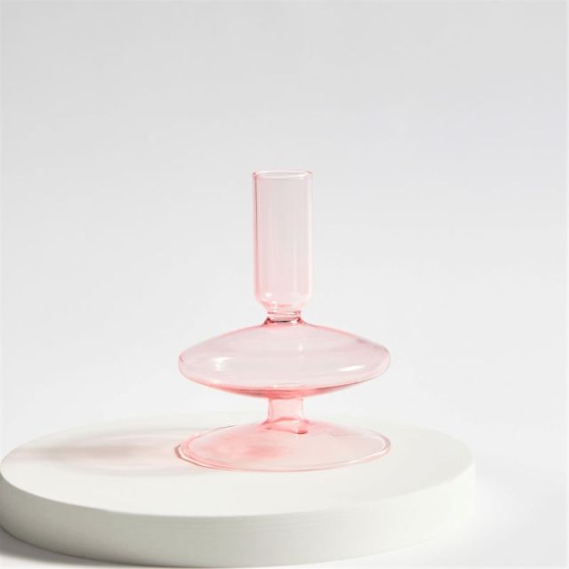 Bubble Glass Candlesticks - Mixed Short Collection