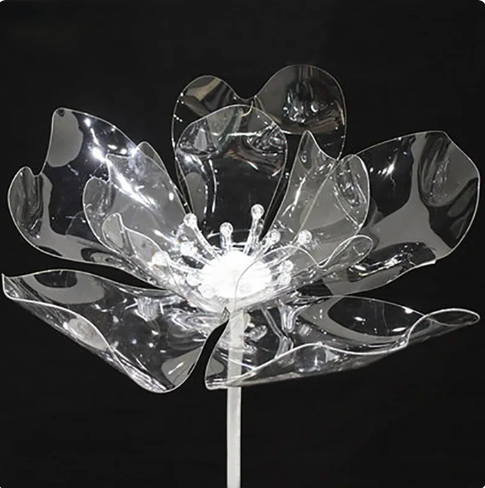 Acrylic Crystal Flower Backdrops