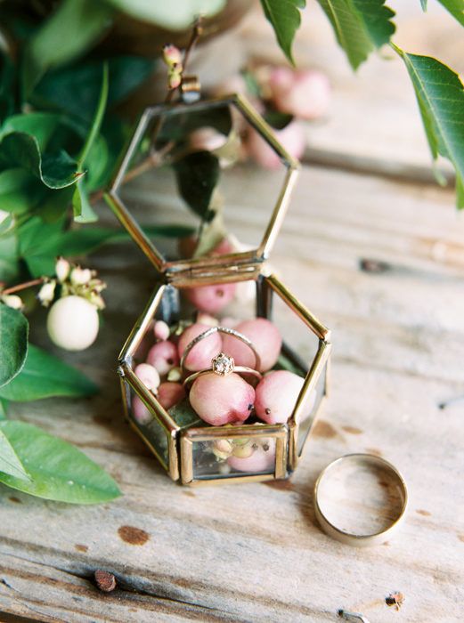 Hexagon Jewelry Ring Box